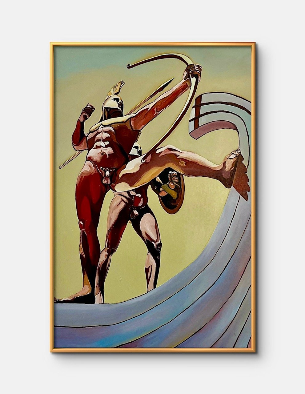 Warriors from Salamis Island-Greece